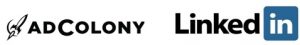 Adcolony og Linkedin logo