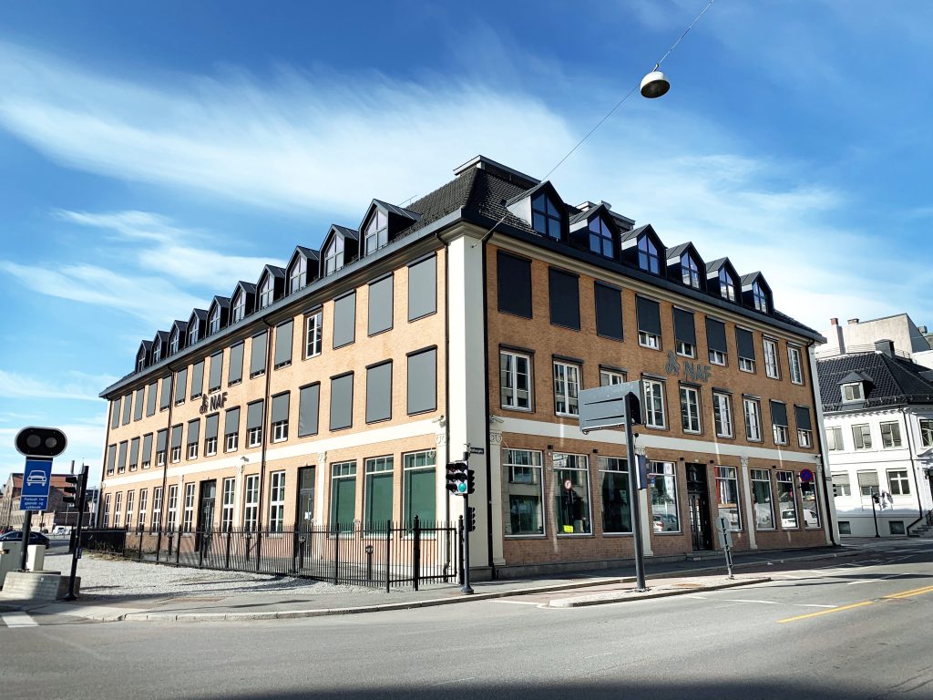 Bilde av hovedkontoret til NAF