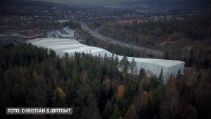 Bilde av bygge til innendørs skihall, SNØ