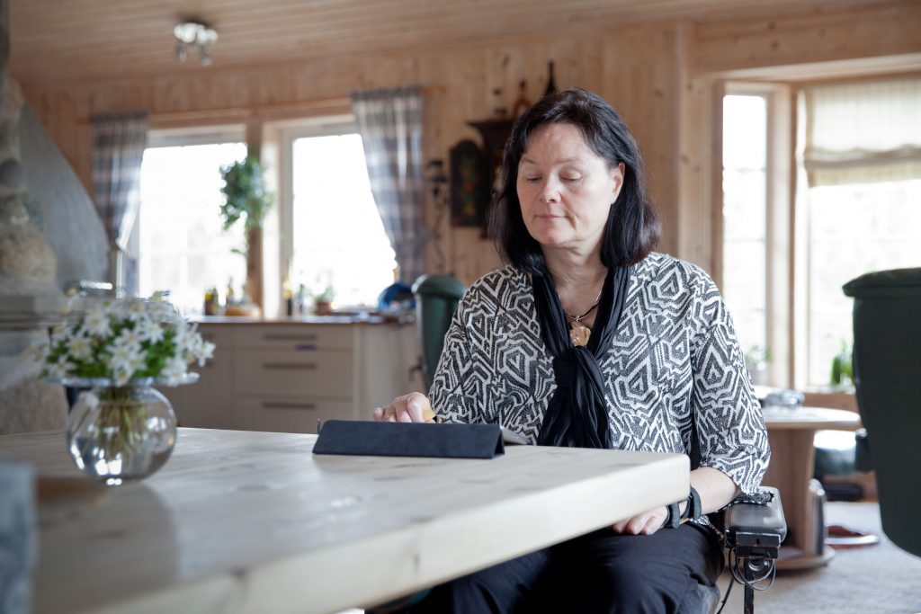Portrettbilde av Vibeke, generalsekretær i Uloba