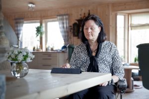 Portrettbilde av Vibeke, generalsekretær i Uloba