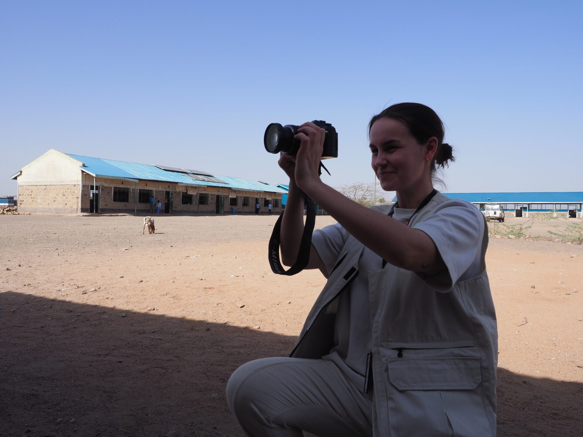 Jobb med mening i et globalt perspektiv – Kristine jobber med sosiale medier i Flyktninghjelpen