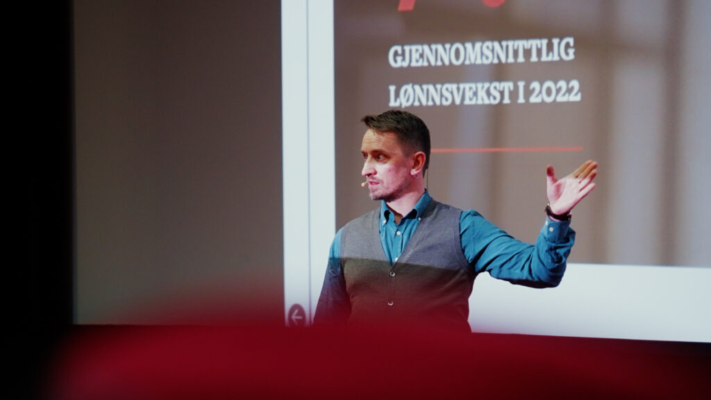 Ole i Teft presenterer Bransjerapporten