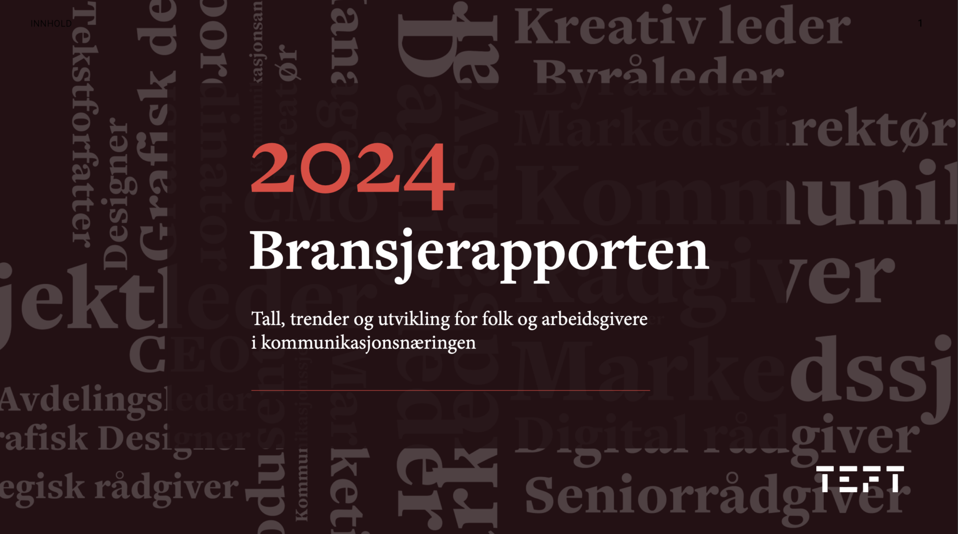 Webinar – Bransjerapporten 2024