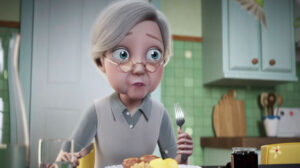 Bilde fra Y story sin animasjonsfilm for Mega