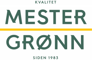 Mester Grønn logo - kvalitet siden 1983