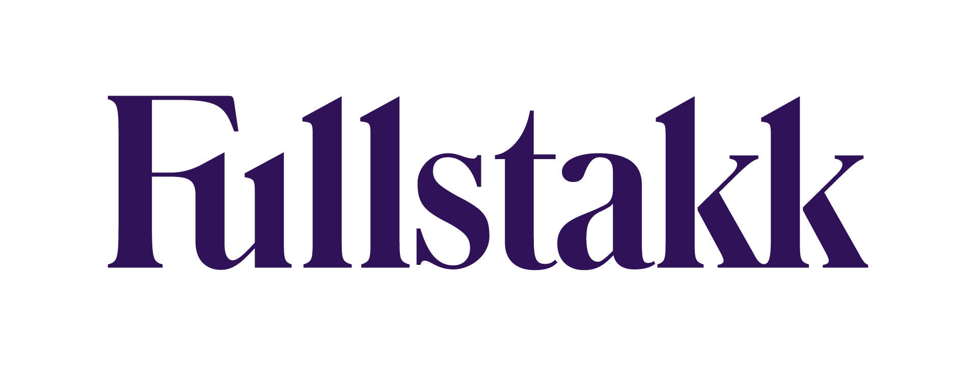 Fullstakk logo mørke lilla